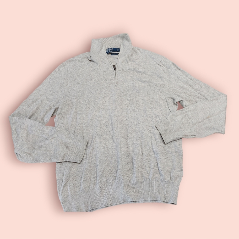 Ralph Lauren Quarter Zip Sweater